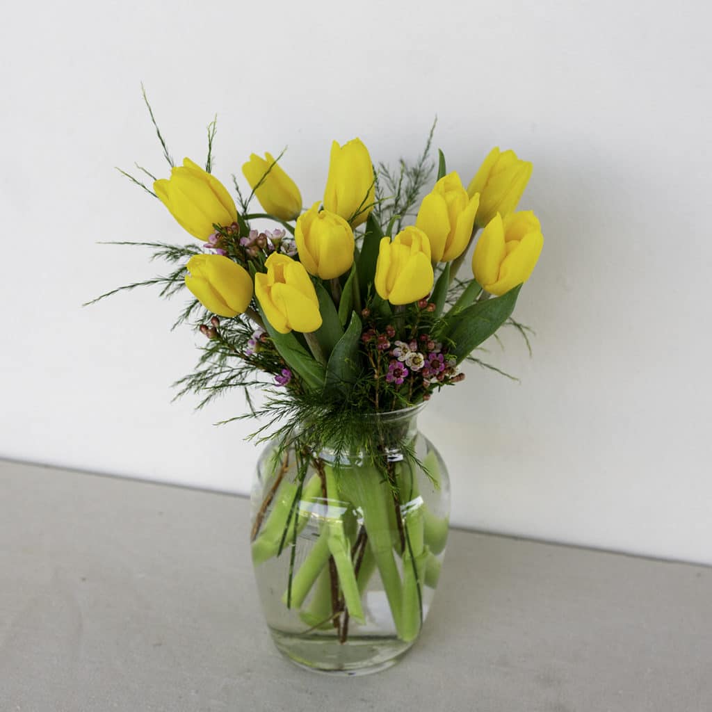 10 Yellow Tulips Four Seasons Flowers Flower Delivery in San Diego