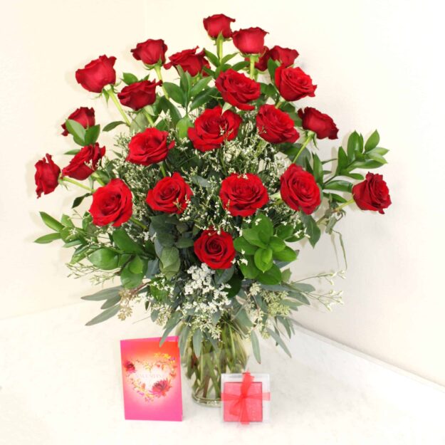 Two Dozen Rose Valentine's Day Package