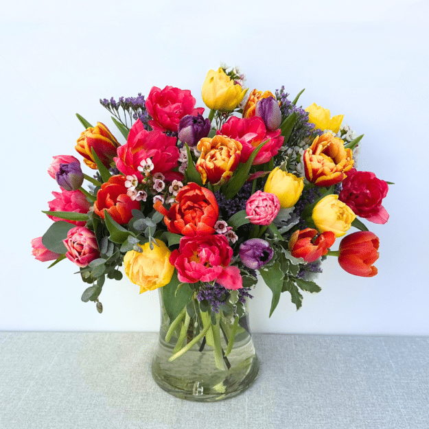 30 Mixed Color Tulips