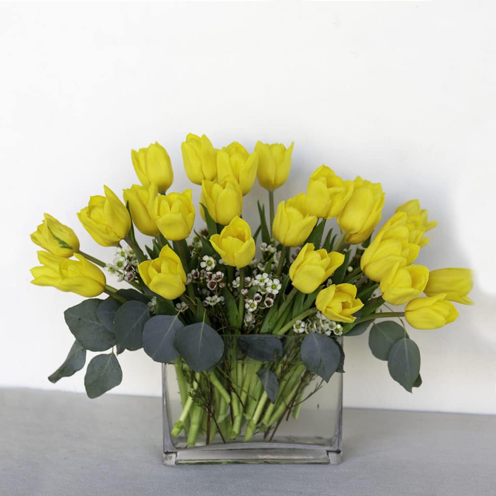 30 Yellow Tulips Four Seasons Flowers Flower Delivery in San Diego