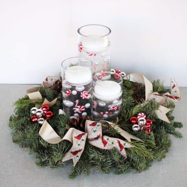 Trio of Christmas Candles