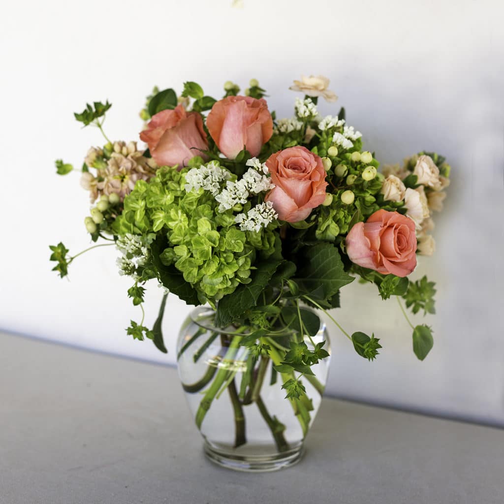 Coral floral set main image 1