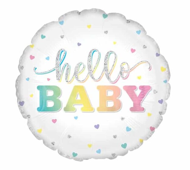 Hello Baby Mylar