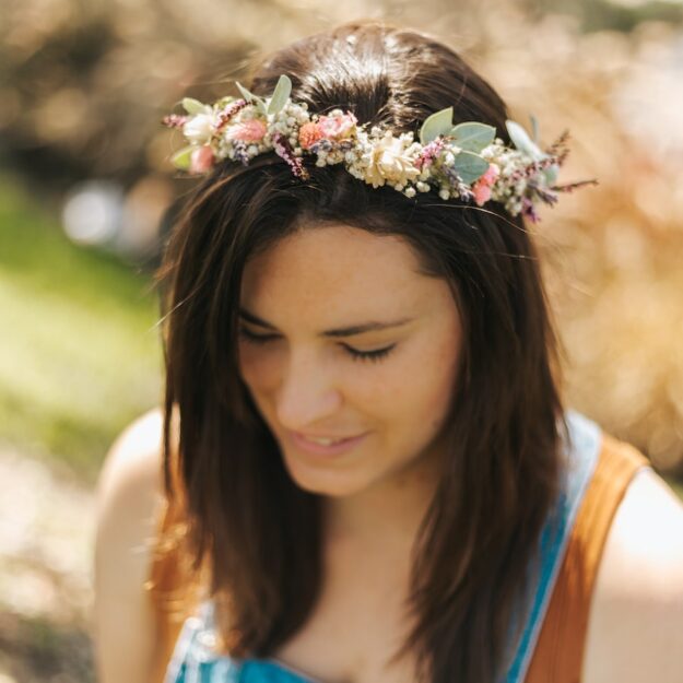 Spring Flower Crown Design Class
