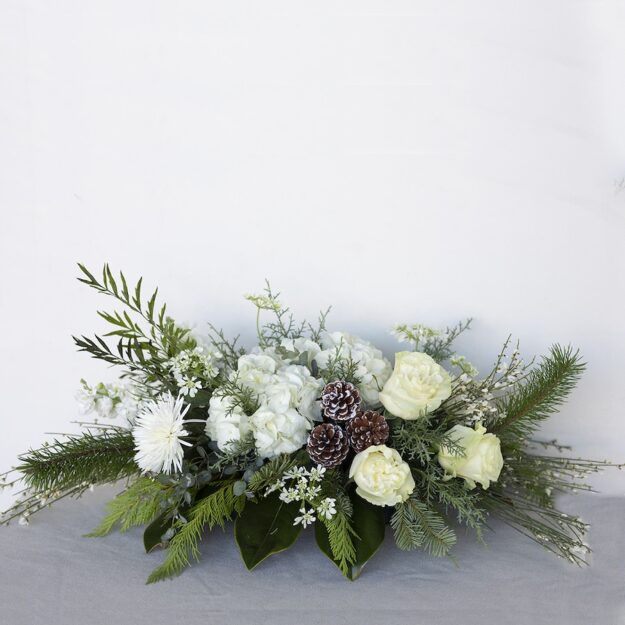 Elegant White Centerpiece