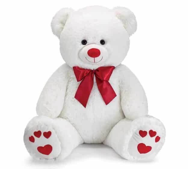 White Heart Bear