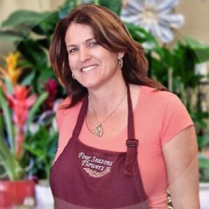 Carma, owner of Four Seasons Flowers in San Diego