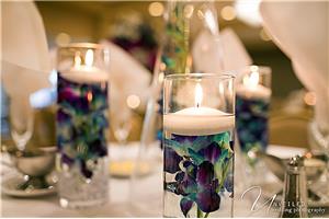 Floating Orchid Centerpieces